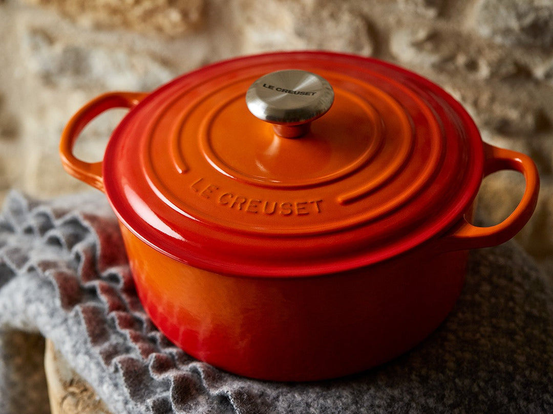 Cast Iron Round Casserole