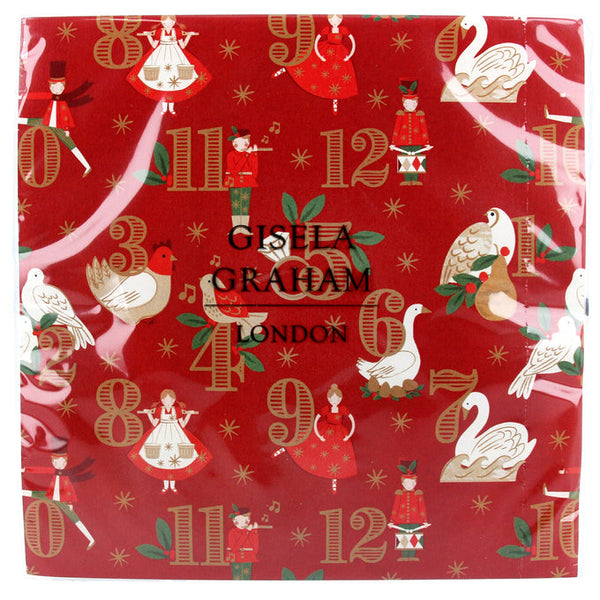 12 Days of Christmas Napkins 