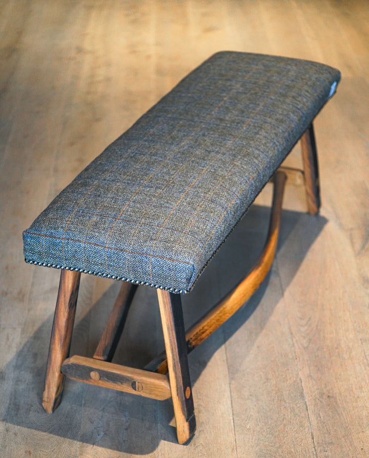 Tweed Bench - Tun - (Grey)