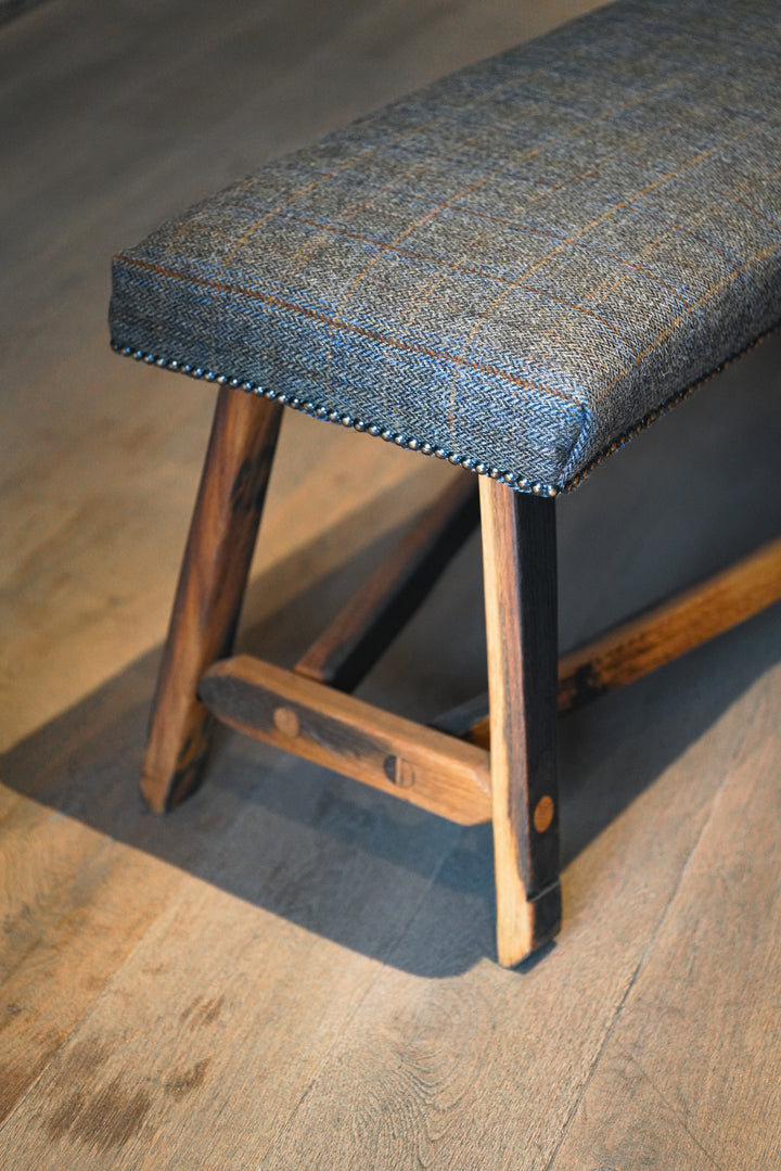 Tweed Bench - Tun - (Grey)