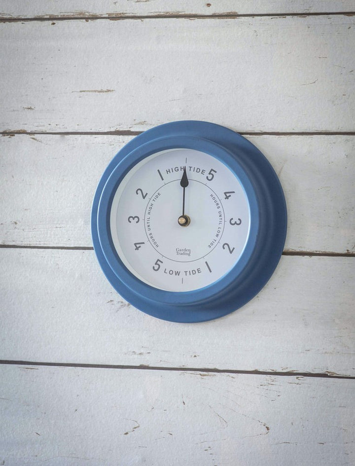 Narbeth Tide Clock in Lulworth Blue