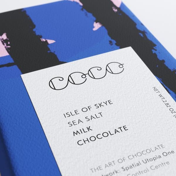 Isle of Skye Sea Salt Milk Chocolate Bar