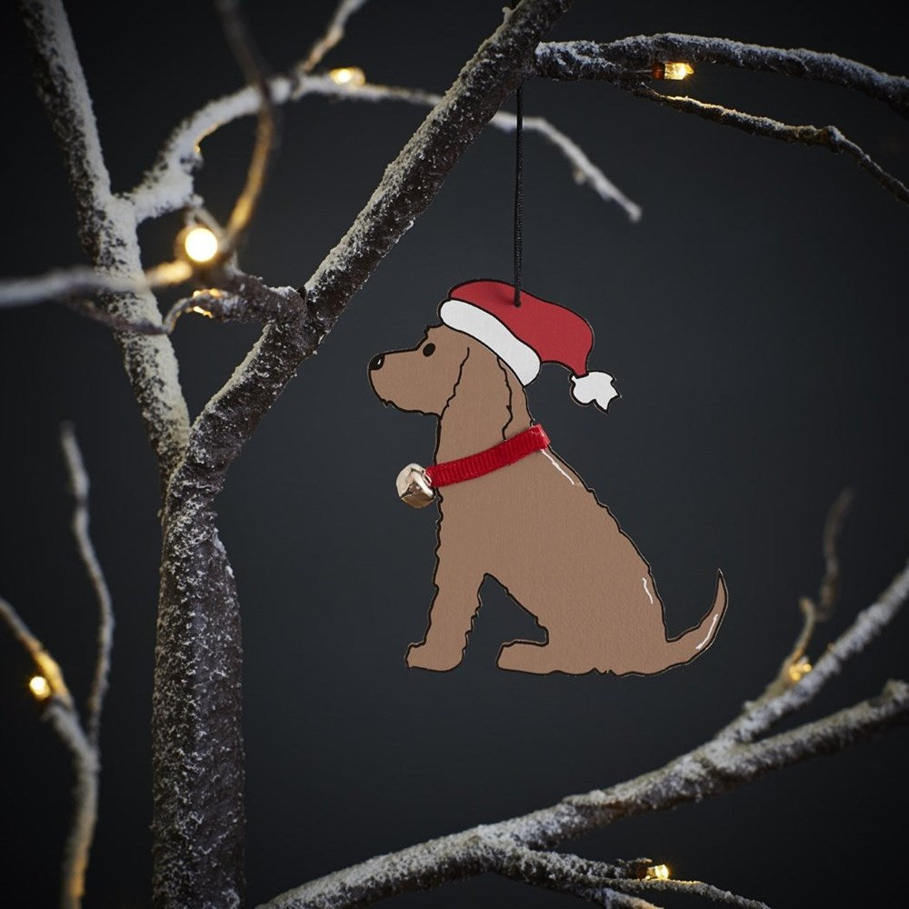 Christmas Decoration - Cocker Spaniel Brown