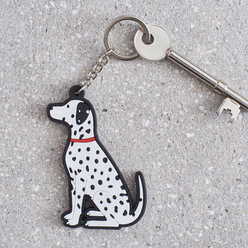 Dalmatian Keyring