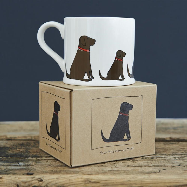 Chocolate Labrador Dog Mug