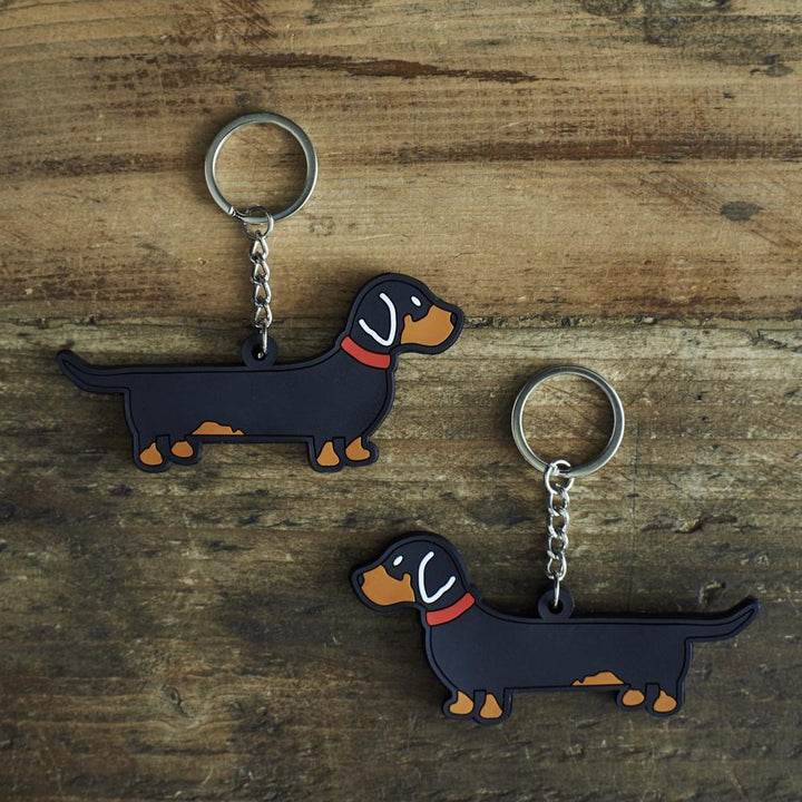 Dachshund Keyring