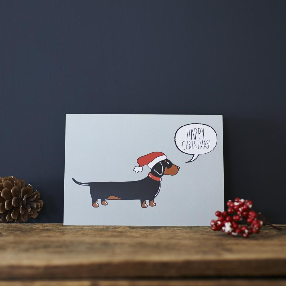 Dog Christmas Card