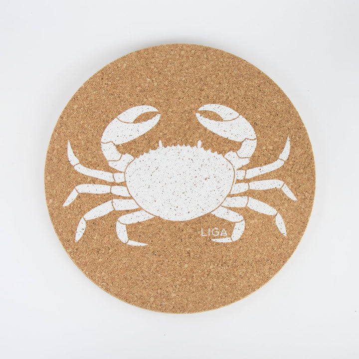 Liga - Cork Set Crab Placemats - Set of 4