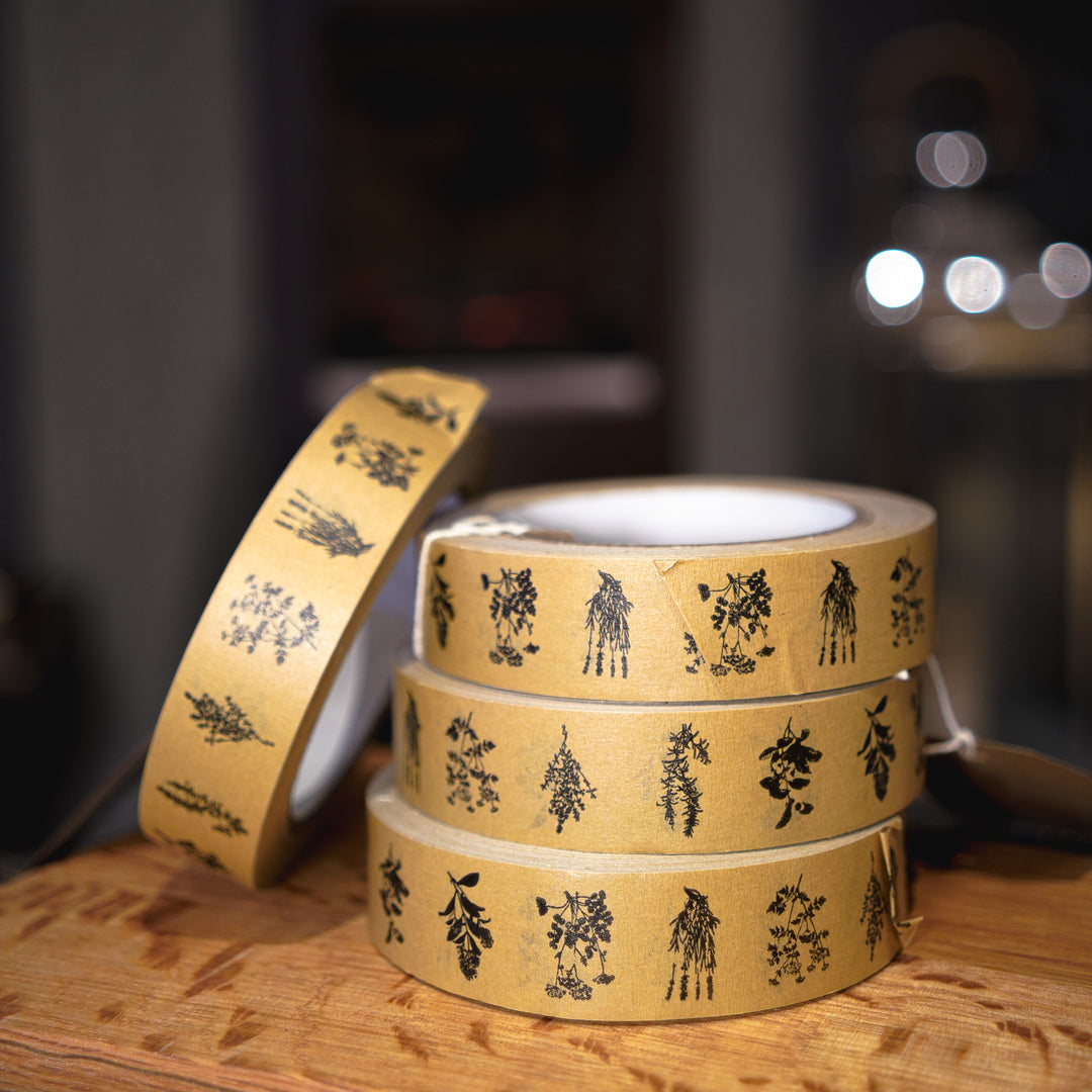 Wild Herbs Paper Tape - 25mm