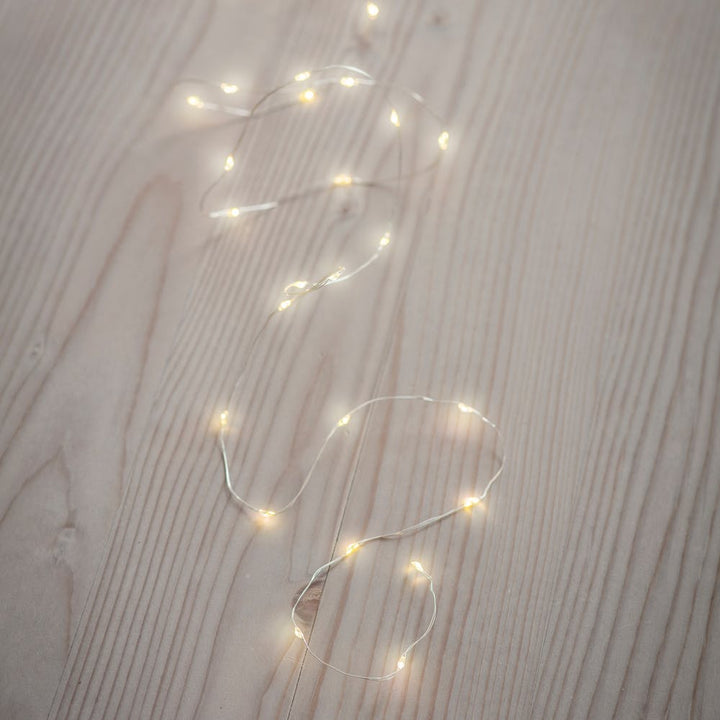 Indoor Silver Wire Lights