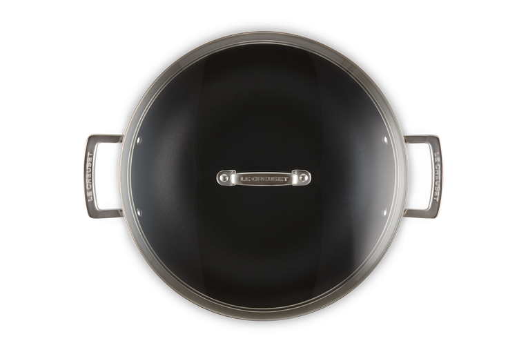 3 Ply Wok - with Glass Lid