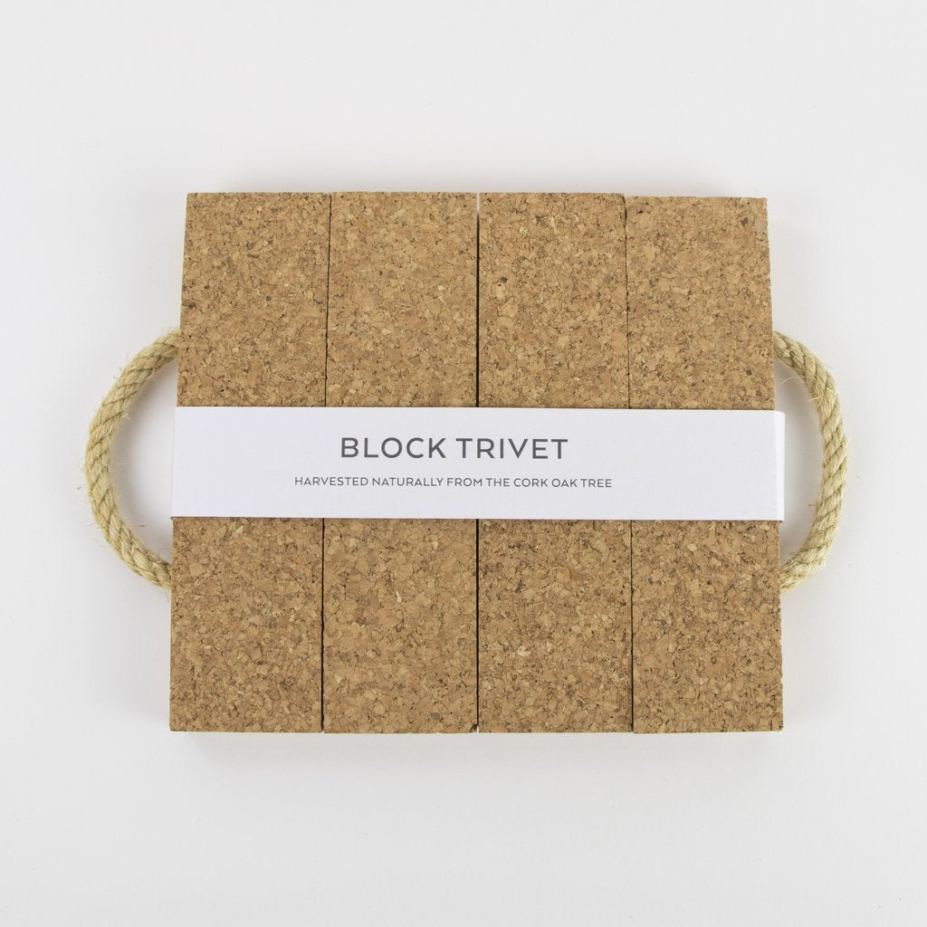 Cork Block Trivet
