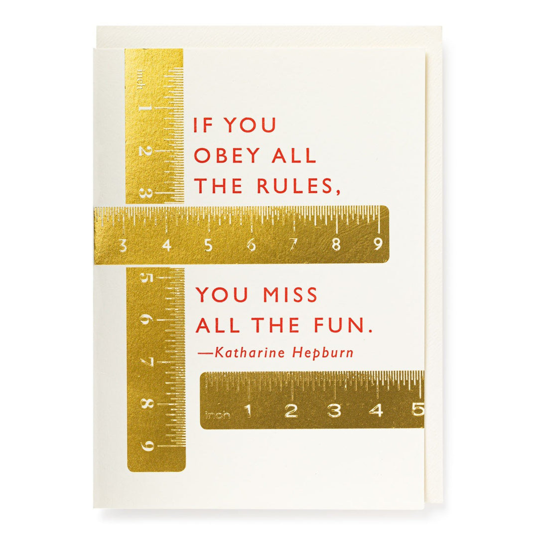 Rules Card